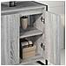Mobile da Bagno Grigio Sonoma 60 x 30 x 60 cm Legno multistrato - Foto miniatura 4