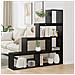 Libreria divisoria Rovere Nero 143,5 x 29 x 143,5 cm - Foto miniatura 2