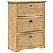 Scarpiera BODO Marrone miele 80 x 35 x 118 cm Legno multistrato - Foto miniatura 1