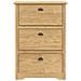 Scarpiera BODO Marrone miele 80 x 35 x 118 cm Legno multistrato - Foto miniatura 5