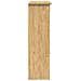 Scarpiera BODO Marrone miele 80 x 35 x 118 cm Legno multistrato - Foto miniatura 6
