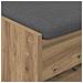 Panca per ingresso Rovere Artigianale 103 x 38 x 45 cm - Foto miniatura 8