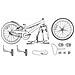 Bicicletta per Bambini 16 Pollici per bambini di 4-6 anni - Foto miniatura 8