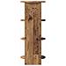 Mobile laterale Legno vecchio 40 x 40 x 100 cm - Foto miniatura 5