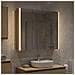 Mobiletto per specchio da bagno con lo scaffale Rovere Sonoma - Foto miniatura 2