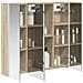 Mobiletto per specchio da bagno con lo scaffale Rovere Sonoma - Foto miniatura 3