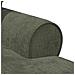 Chaise Longe con Gonna con cuscino Verde 157 x 91 x 91 cm ARES - Foto miniatura 8