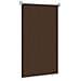 Tenda a Rullo Esterno Blocco UV 90% Marrone 80 x 230 cm HDPE - Foto miniatura 5