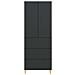 Set di armadi 2 pcs 66 x 34,5 x 90 cm Legno ingegnerizzato - Foto miniatura 4