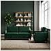 Set di Divani con Storage 2 pz Verde Scuro Poliestere - Foto miniatura 7