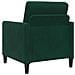 Set di Divani con Storage 2 pz Verde Scuro Poliestere - Foto miniatura 9