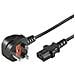 Wentronic NK 115 S-180 UK, Maschio / femmina, 1,8m, Nero - Foto miniatura 1