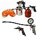 Kit 5 Accessori per Compressore : Aerografo + 3 pistole + tubo raccordato - Foto miniatura 1