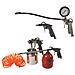 Kit 5 Accessori per Compressore : Aerografo + 3 pistole + tubo raccordato - Foto miniatura 2