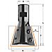 Fresa X Incastri 15° C/colt. Hw Z2 S=m12x1 D=39.5x31.5 Dx 664.395.11 - Foto miniatura 1