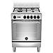 Cucina a Gas AMN664GXV 4 Fuochi a Gas Forno a Gas Ventilato Classe A+ Dimensioni 60 x 60 cm Colore Inox Serie Americana - Foto miniatura 1