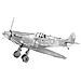 Metal Earth Supermarine Spitfighter Puzzle Di Metallo 3d - Foto miniatura 1