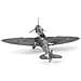 Metal Earth Supermarine Spitfighter Puzzle Di Metallo 3d - Foto miniatura 2