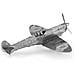 Metal Earth Supermarine Spitfighter Puzzle Di Metallo 3d - Foto miniatura 3