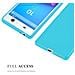 Custodia Compatibile Con Sony Xperia M5 In Jelly Celeste - Coperchio Protettivo In Silicone Tpu Flessibile - Foto miniatura 3