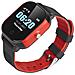 Smartwatch Fa23 Display 1,54" Gps + Cellulare WFi Cardiofrequenza Nero, Rosso- Europa - Foto miniatura 2