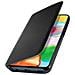Custodia Folio Per Galaxy A41 Con Scomparto Carte, Nero - Foto miniatura 7