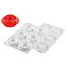 Promise65 - Stampo In Silicone N. 6 Anelli ›85/44 H20 Mm + Cutter - Foto miniatura 2