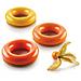 Promise65 - Stampo In Silicone N. 6 Anelli ›85/44 H20 Mm + Cutter - Foto miniatura 3