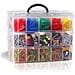 3 Tier Trasparente Libero Di Plastica Impilabile Storage Box - Regolabile Vano Slots - Massima 30 Scomparti - Contenitore Per Larchiviazione E Organizzazione Giocattoli Gioielli Perline Arte E Artigianato Strumenti - Foto miniatura 4