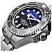 Bf003 Orologio Zaffiro Sintetico Acciaio Inossidabile Calibro Automatico Nh35 Argento - Foto miniatura 2