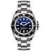 Bf003 Orologio Zaffiro Sintetico Acciaio Inossidabile Calibro Automatico Nh35 Argento - Foto miniatura 1