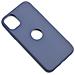 Custodia Tpu Silicone Cover Soft-case Per Huawei Y6p Blu - Foto miniatura 1