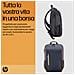 Zaino per laptop Travel 15.6 Blue Night da 18 litri - Foto miniatura 15