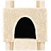 Albero Per Gatti Con Tiragraffi In Sisal Crema 153 Cm - Foto miniatura 4