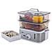 STEAM COOKING 6.8L TWO TRANSPARENT STACKABLE BASKETS 800W CV623 - Foto miniatura 1