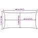 Vela Parasole 160 G /m² Rettangolare Grigio Chiaro 3x6 M In Hdpe - Foto miniatura 10
