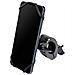 Supporto Bici Magnetico Per Telefono Fissaggio Manubrio Ruotabile 360°, Nero - Foto miniatura 2