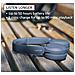 Cuffie Wireless Bluetooth con Microfono Colore Blu - Foto miniatura 2
