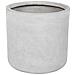 Vaso Per Piante Grigio 34 X 34 X 33 Cm Messene - Foto miniatura 2
