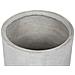 Vaso Per Piante Grigio 34 X 34 X 33 Cm Messene - Foto miniatura 3