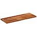 Piano Tavolo 80x20x3,8 Cm Rettangolare Legno Massello Acacia - Foto miniatura 2