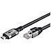 70697 adattatore per inversione del genere dei cavi USB C RJ-45 Nero, Argento - Foto miniatura 4