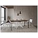 Consolle allungabile 90x40/300 cm Krack Evolution noce telaio bianco - Foto miniatura 3