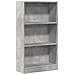 Libreria Grigio Cemento 60x24x109 Cm In Truciolato - Foto miniatura 2