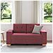 Divano Divanetto Rosso Vino 120 cm in Tessuto - Foto miniatura 3
