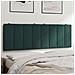 Cuscino Testiera Verde Scuro 120 cm in Velluto - Foto miniatura 2