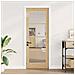 "porta interna con vetro ""ORKDAL"" 73,5x198,5x4 cm in legno massello di pino" - Foto miniatura 6