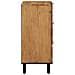 Mobile soggiorno a 3 pezzi marrone 60x33x75 cm in legno massello di acacia. - Foto miniatura 6