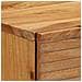 Mobile soggiorno a 3 pezzi marrone 60x33x75 cm in legno massello di acacia. - Foto miniatura 8