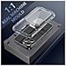 Custodia Antiurto Con Slot Laterale Per Schede Compatibile Con Iphone 16 Pro - Acrilico Trasparente Con Protezione Angolare - Foto miniatura 3